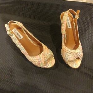Steve Maddin "Cresst" style wedge heels.
